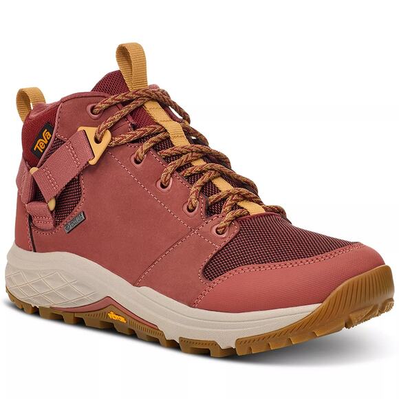 Teva Women Grandview Gore-Tex Vibram Sole Hiking Boots Size US 6 Marsala Red - Picture 1 of 6